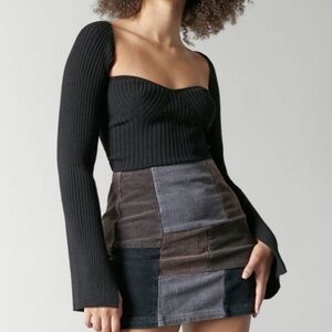 Urban Outfitters Juliet Portrait Neck Sweater